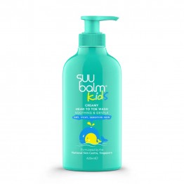 Suu Balm Kids Dual Soothing and Moisturising Head-to-Toe Wash 420ml